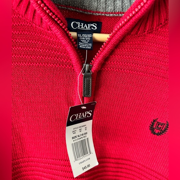 Chaps red pull over - Picture 3 of 4
